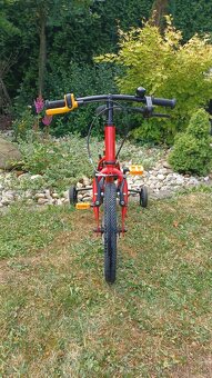Detský bicykel s odrážadlom 2v1 Discover 500 3 až 5 rokov 14 - 5