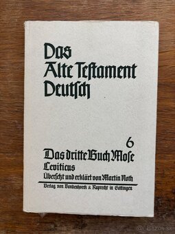 Knihy zo série Das Alte Testament Deutsch - 5