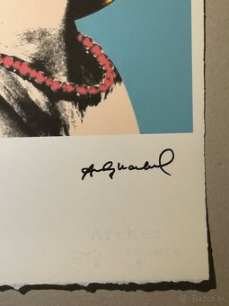 Andy Warhol "Marilyn Monroe" Limitovaná edícia_Certifikát - 5