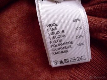 Fred Perry pánsky sveter s vlnou S-M - 5