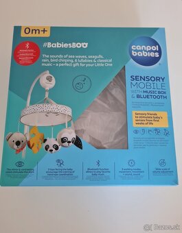 Kolotoč nad postieľkou s melódiami Canpol - 5