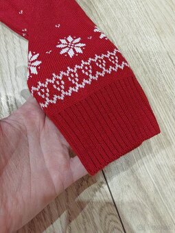 Vianočné šaty, veľkosť S - 5