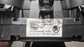 Budíky škoda superb 2 3T1920840D - 5