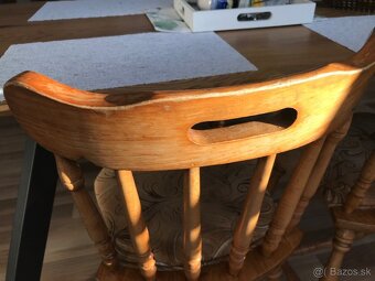 Stoličky z tvrdého dreva - 5