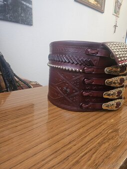 Pastiersky opasok 5prackovy do kroja - 5