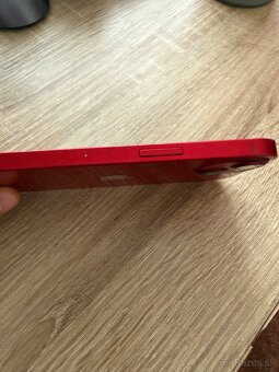 Predám iphone 13 (red) 128GB - 5