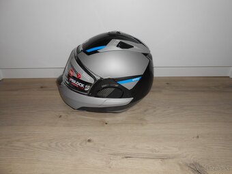 Predam krasnu novu moto prilbu znacky SHARK EVO GT SEAN - 5