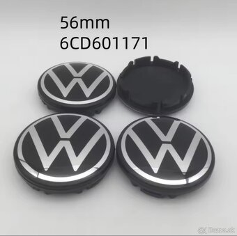 VW stredové krytky, pukličky, puklice - 5