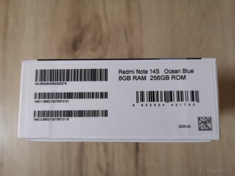 Predam Redmi Note 14s ako novy - 5
