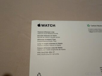 Apple Watch Ultra + Titanium Milanese loop - 5