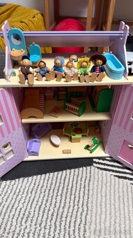 Domcek pre bábiky drevený - 5