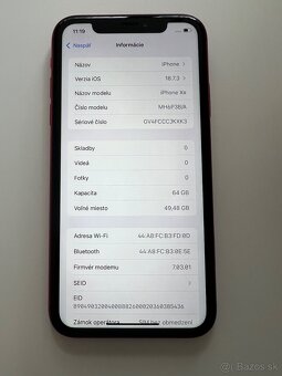 iPhone XR 64GB RED Product - 5