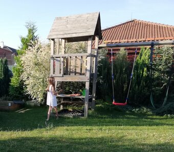 Drevené detské ihrisko - borovica - 5