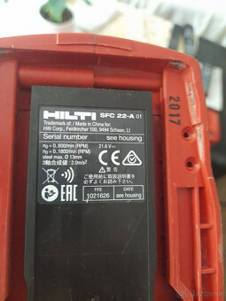Predam Hilti SFC 22A - 5