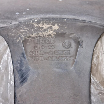 Hliníkové Renault disky 4x100 R16 6,5J ET44 - 5