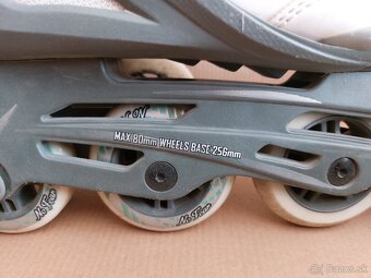 Darujem inline korcule NoFear vel.5 (38) - 5