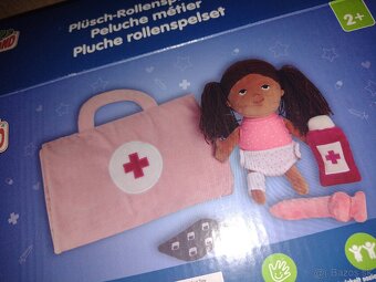 Plyšová bábika s doplnkami - 5