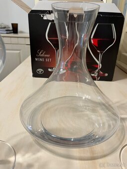 Saloma wine set Bohemia Crystal - 5