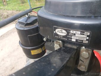 Malotraktor Diamon PA80 s vlečkou a príslušenstvom - 5