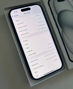 iPhone 15 128GB black - záruka - 5