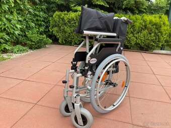 predám nový invalidný vozík odľahčený šírka sedu 51cm - 5