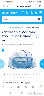 Zastrešenie Bazénu Marimex Pool House Cabrio - 5