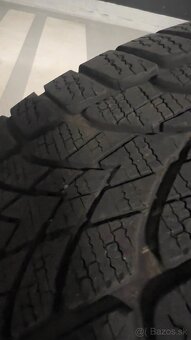 Zimné kolesá  Dunlop225/50R17 runflat vrátane krytov - 5