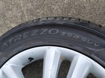 Alu disky 5x114,3 r18 na Hyundai letné pneumatiky 225/55 r18 - 5