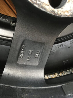 Predám 4ks 17" diskov Dezent TS8987, 7Jx17 - 5