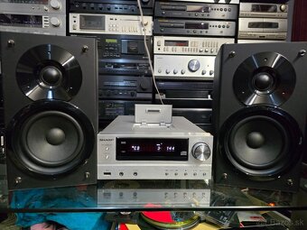 SHARP XL-HF202 stereo mikrosystém s USB, BT - 5