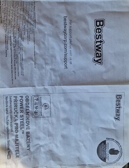 Predam bazen 4,88x2,44x1,22 s filtraciou, sol ohrevom - 5