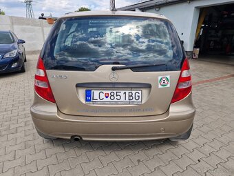 Predám Mercedes-Benz A trieda 1.5 benzín r.v.2007 SK pôvod - 5