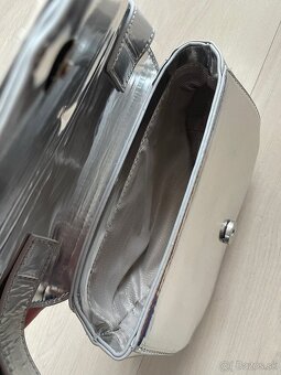 Diesel strieborná (chrome) kabelka - 5