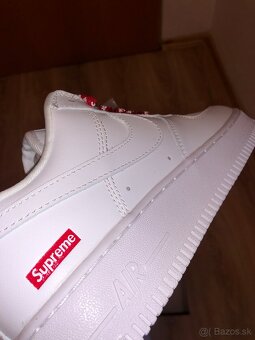 Nike Air Force 1 x Supreme Low White - 5