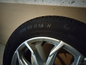 Zimné pneu 205/55,r16,disky Rial 5x112,r16 et46 - 5