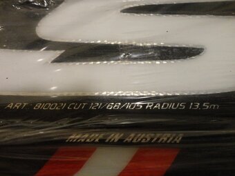 Zjazdové lyže Blizzard - nové, carvingové R13,5 - 5