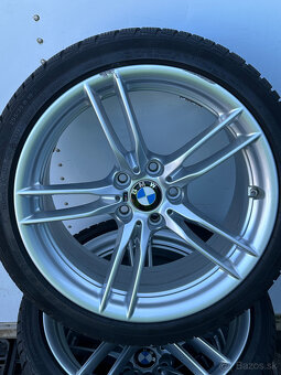 PREDÁM sadu 19" AL disky BMW style 641 M + zimné pneumatiky - 5