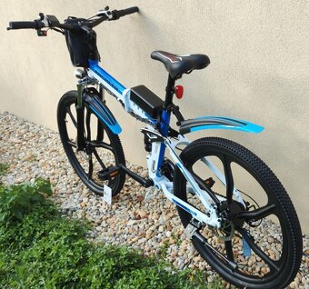 Celoodprúžený skladací ANCHEER 250W ALU rám, Shimano prevody - 5