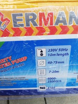 Kalové čerpadlo s plavákom - 5