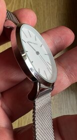 Strieborne Damske hodinky Hannah Martin - 5