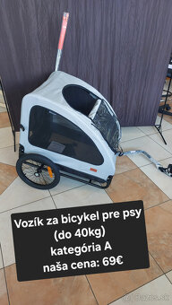 Vozík za bicykel pre psa - 5