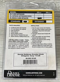 Úsťová brzda (M4/AR15) - Daniel Defense - 5