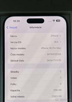 Apple IPhone 16 Pro Max 256 GB - 5