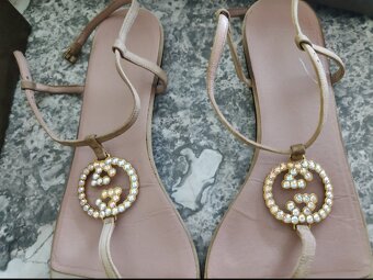 Kožené sandále Gucci 39 originál - 5