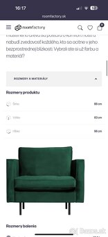 Predám oranžové luxusné kreslo - 5
