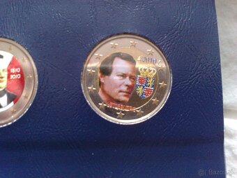 2 euro mince farebné - 5