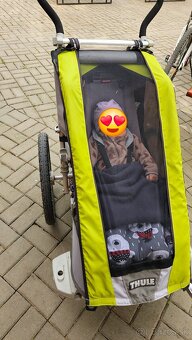 Predám cyklovozík Thule Chariot Cougar 1 - 5