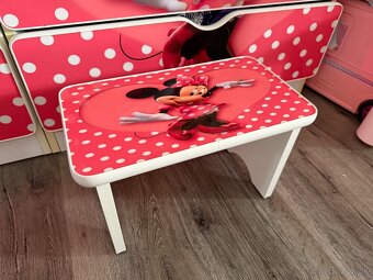 Detský nábytok Minnie Mouse – kompletná zostava - 5