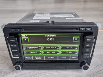 Skoda Columbus 2014 RNS510 Navi LED SSD Mapy V17 2020 - 5
