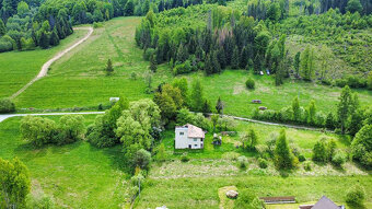 Beňuš-Gašparovo, nádherný pozemok 3251m2 s RD - pôvodný stav - 5